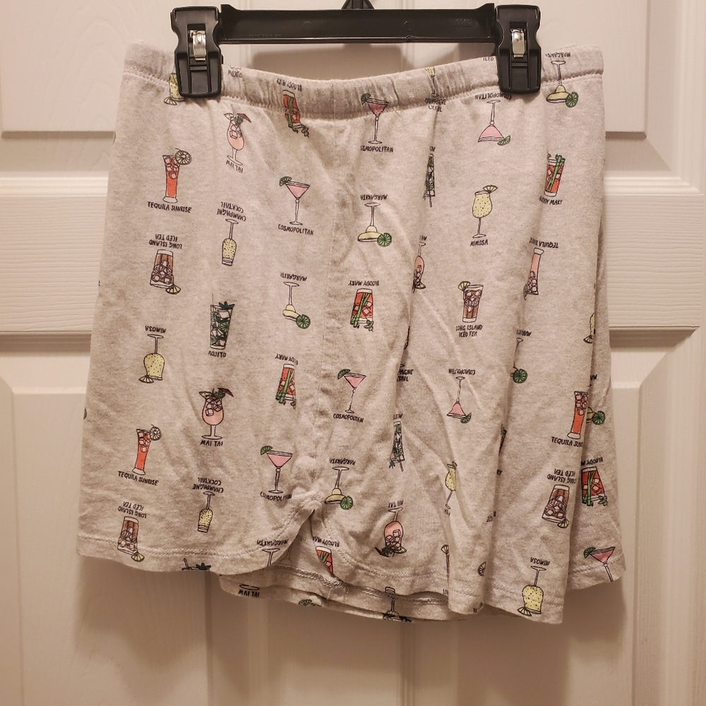 * Plus Size Pajama Shorts, Sz 2X